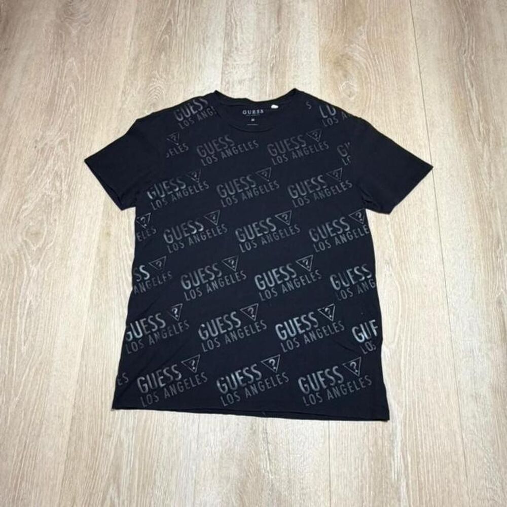 Guess Men's Black T-shirt
